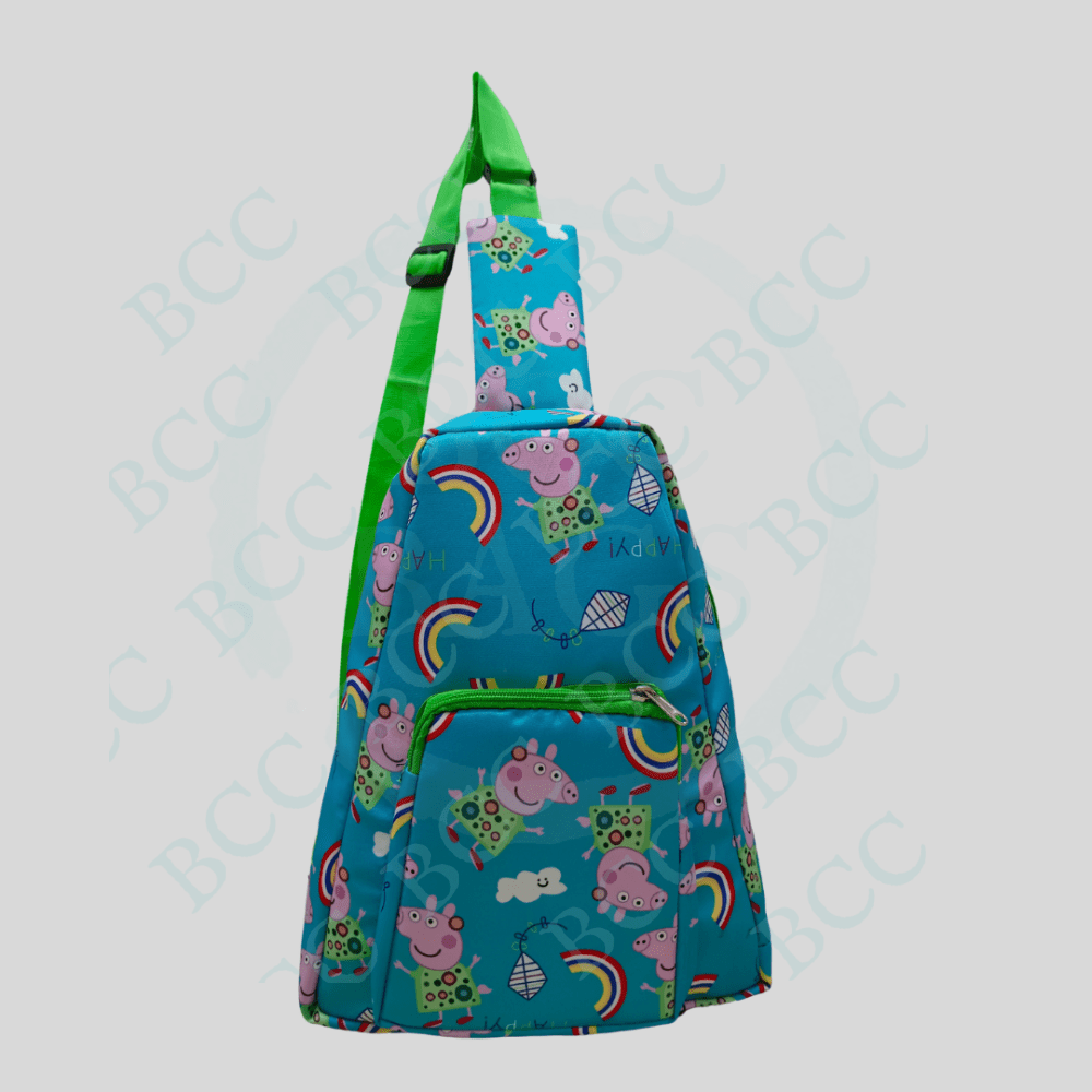 BCC CLASSIC Chest Bag Made With Parachute Water Resistance Material For Girl's And Boy's