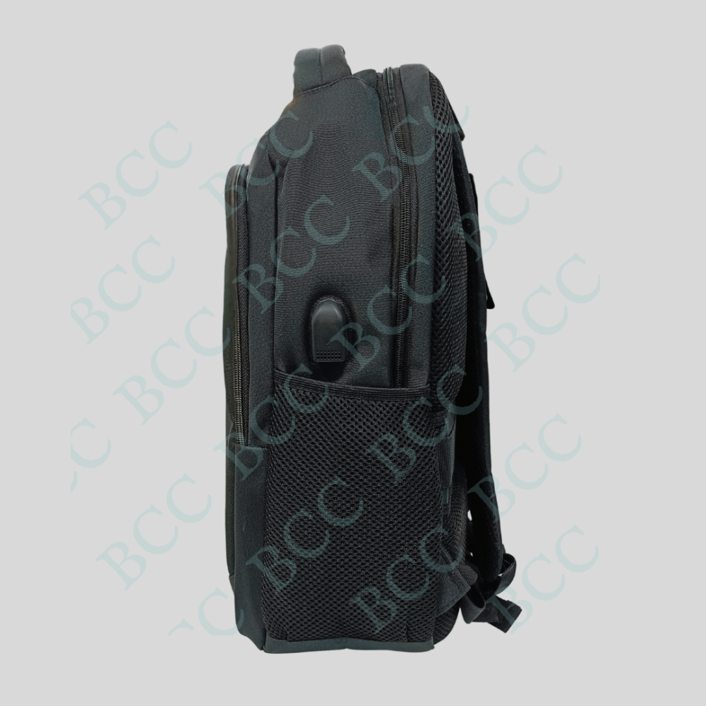 BCC CLASSIC IMPORETED CASUAL WATERPROOF LAPTOP BACKPACK MADE WITH NYLON MATERIAL THERE INBUILT CHARGING CABLE AND CHARING SPACE (COMPATIBLE WITH 14 INCH LAPTOPS) FOR MEN'S AND WOMEN'S - Image 2