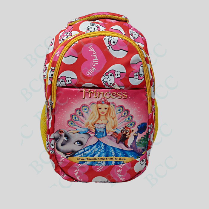 BCC CLASSIC PRINTED KIDS BACKPACK MADE WITH PARACHUTE MATERIAL FOR GIRL'S AND BOY'S