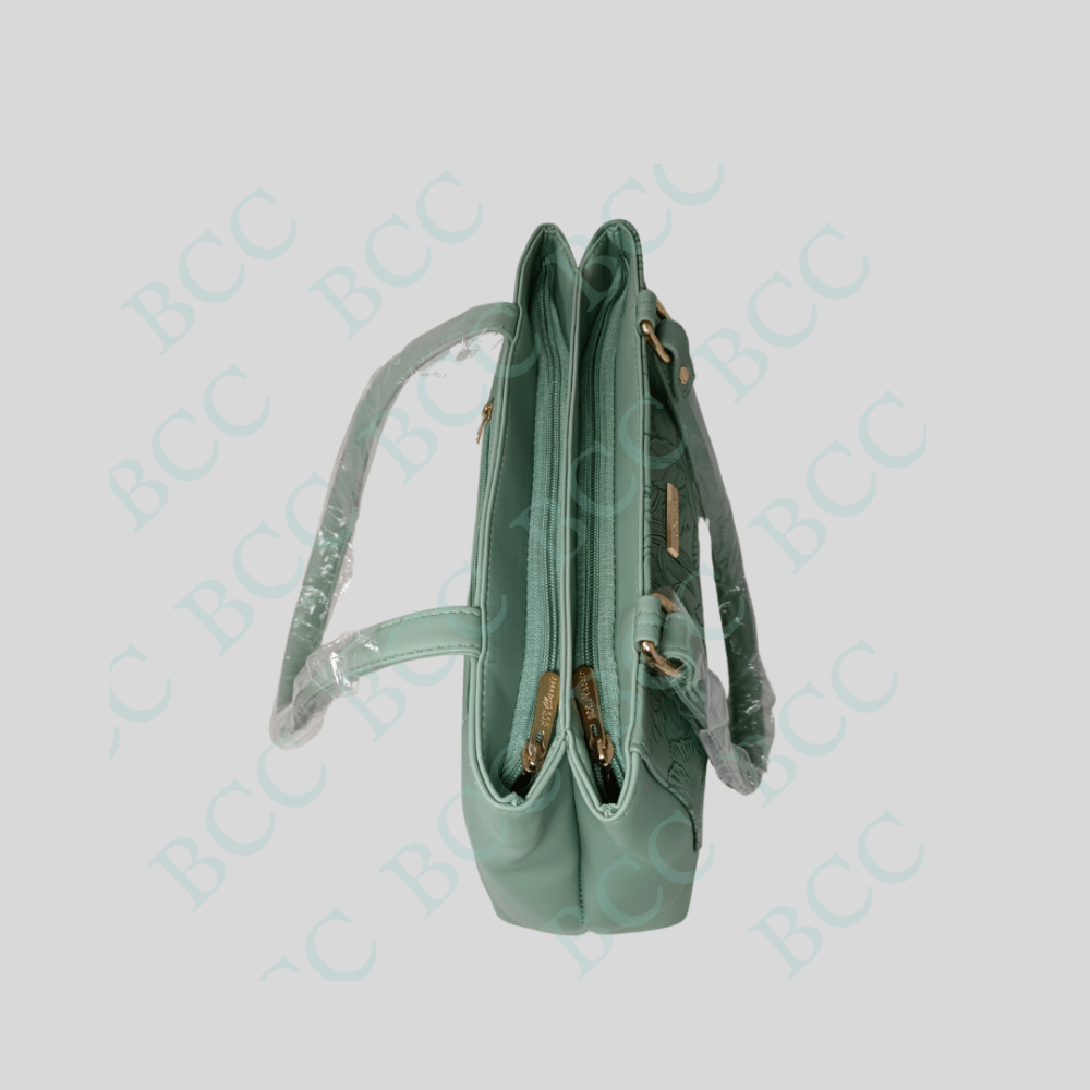 BCC Classic Ladies Solder Bag This Bag Comes With a Beautiful Flower Design The Bag Made With Vegan Leather Material For Women’s - Image 5
