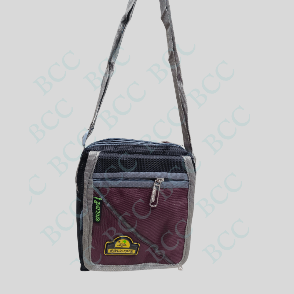 BCC CLASSIC Pauline Cross Body Adjustable With Flap Gents Sling Bag Made With Polyester Material For Men's