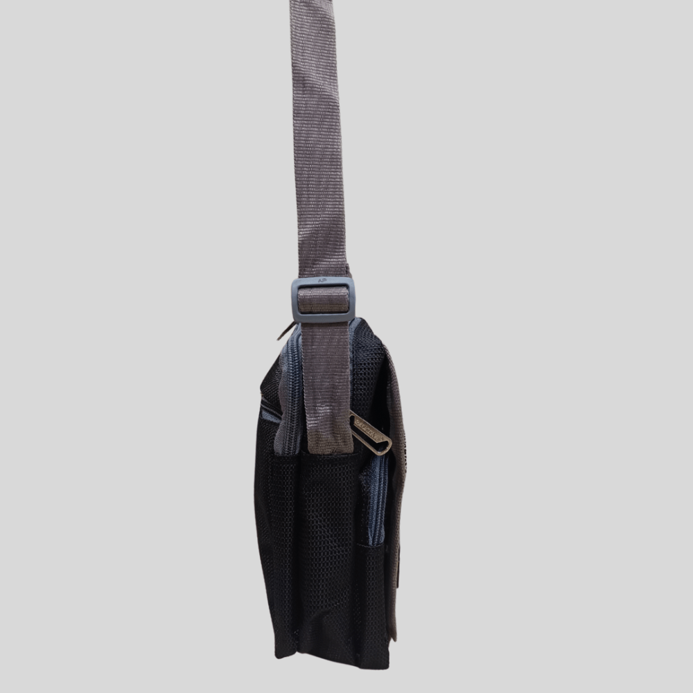 BCC CLASSIC Pauline Cross Body Adjustable With Flap Gents Sling Bag Made With Polyester Material For Men's - Image 2