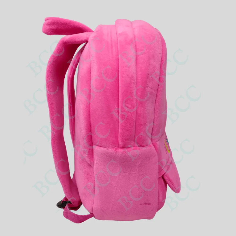 BCC CLASSIC KIDS BACKPACK USE FOR PICNIC/SCHOOL/TRAVEL ETC.. BACKPACK COMES WITH CUTES PRINTS MADE WITH SOFT VELVET MATERIAL FOR GIRL’S AND BOY’S - Image 4