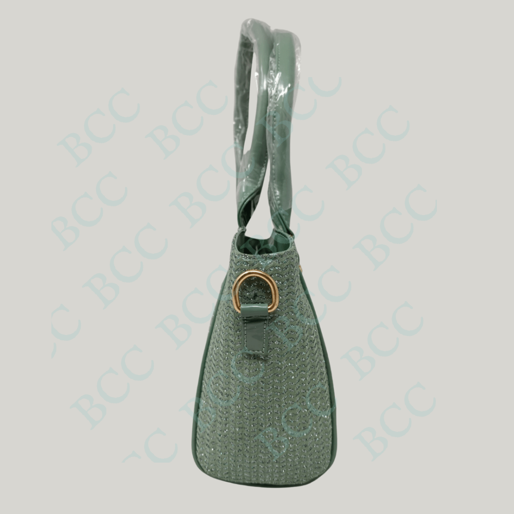 BCC Classic Ladies Side Solder Bag Also Added a Adjustable Sling Strap In This Item The Bag Made With Jari Fabric Material For Women’s - Image 2