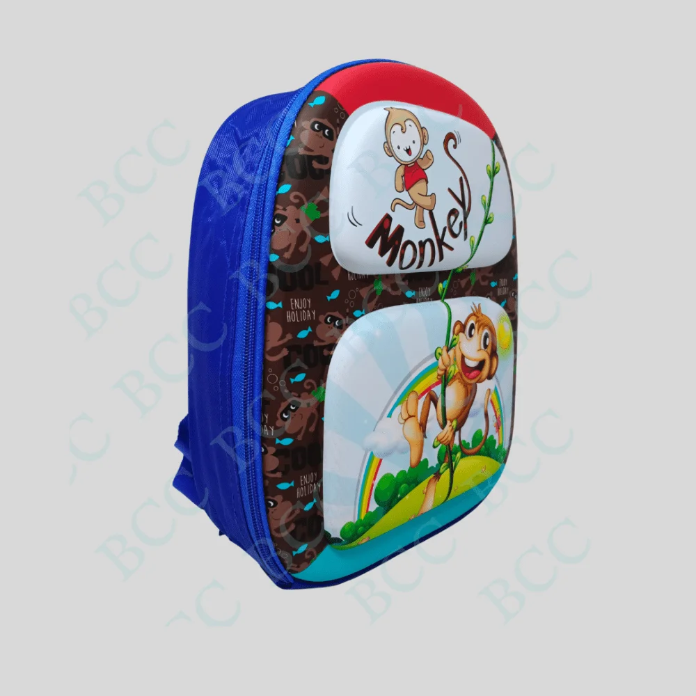 BCC CLASSIC CARTOON MATTE SHELL PATTERNED KIDS' BACKPACK MADE WITH POLYESTER MATERIAL FOR GIRL'S AND BOY'S - Image 3