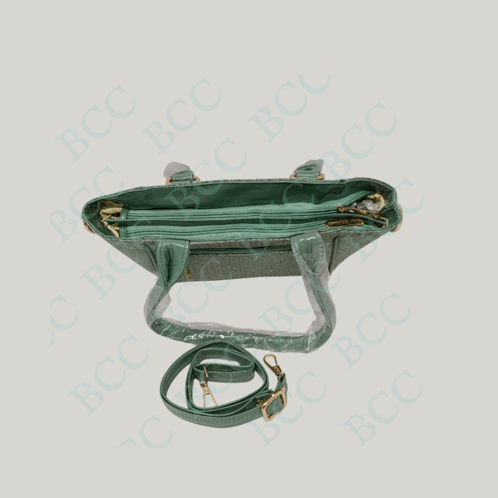 BCC Classic Ladies Side Solder Bag Also Added a Adjustable Sling Strap In This Item The Bag Made With Jari Fabric Material For Women’s - Image 3