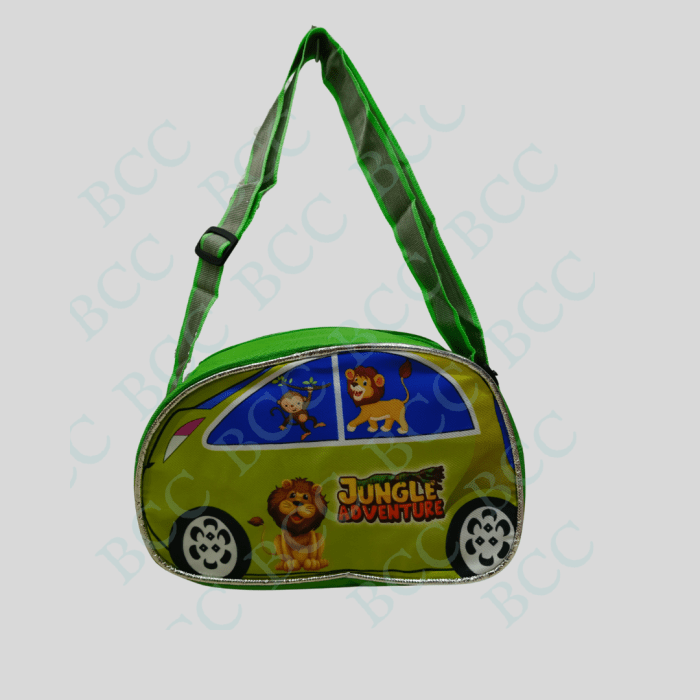BCC CLASSIC Kids Car Sling Bag  With Adjustable Strap Made With Polyester Material For Girl's Boy's