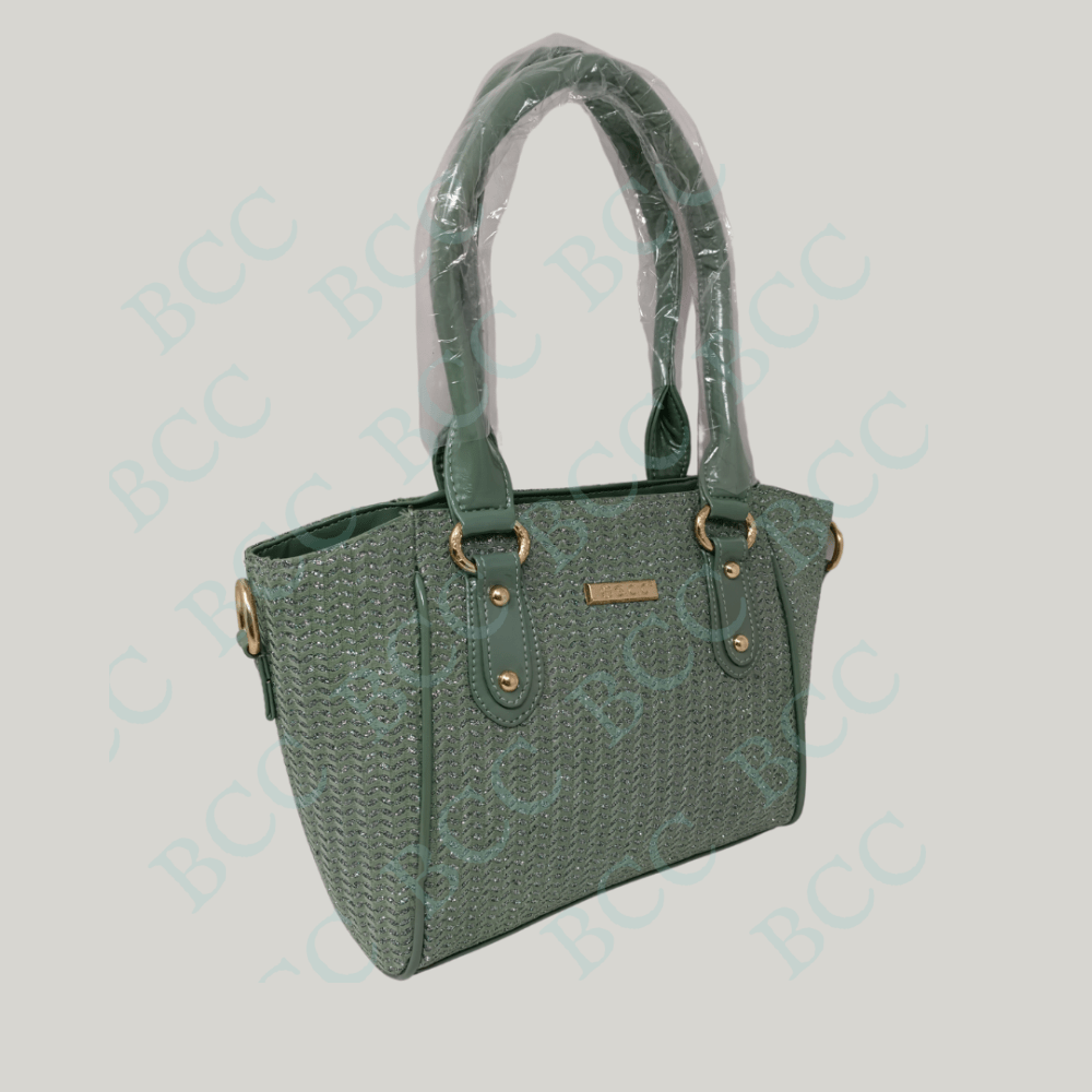 BCC Classic Ladies Side Solder Bag Also Added a Adjustable Sling Strap In This Item The Bag Made With Jari Fabric Material For Women’s - Image 4