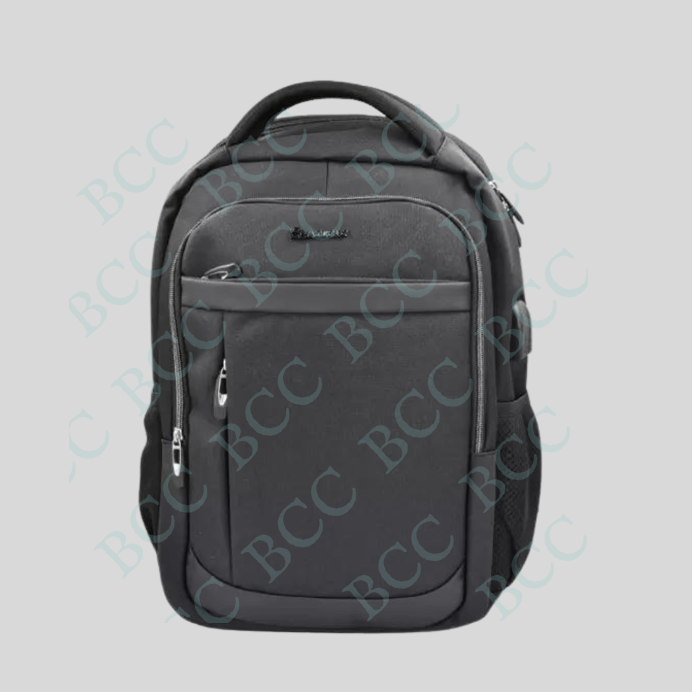 BCC CLASSIC IMPORETED CASUAL WATERPROOF LAPTOP BACKPACK MADE WITH NYLON MATERIAL THERE INBUILT CHARGING CABLE AND CHARING SPACE (COMPATIBLE WITH 14 INCH LAPTOPS) FOR MEN'S AND WOMEN'S