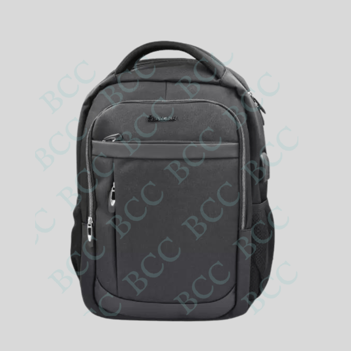 BCC CLASSIC IMPORETED CASUAL WATERPROOF LAPTOP BACKPACK MADE WITH NYLON MATERIAL THERE INBUILT CHARGING CABLE AND CHARING SPACE (COMPATIBLE WITH 14 INCH LAPTOPS) FOR MEN'S AND WOMEN'S
