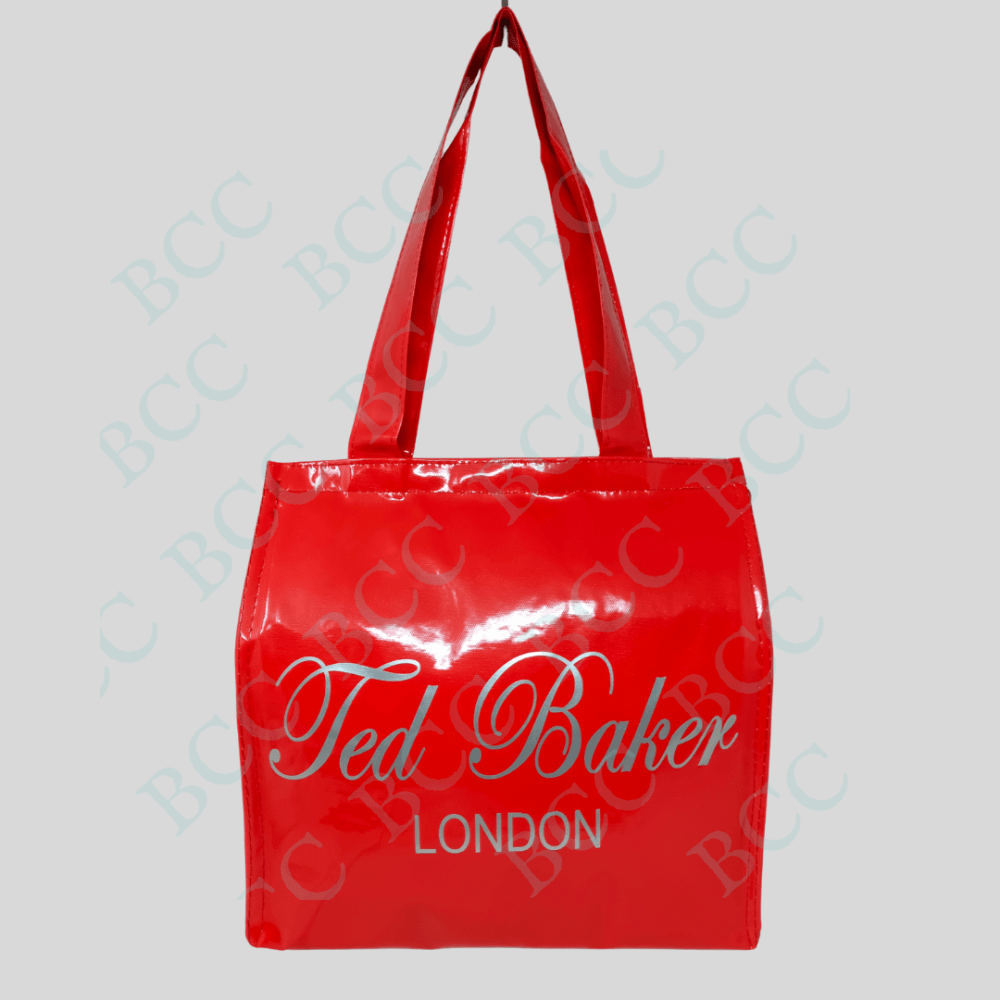BCC Classic Printed Tiffin/Shopping/Grocery Hand Bag with Zip & Handle Made With Jelly MateriaL for Women's