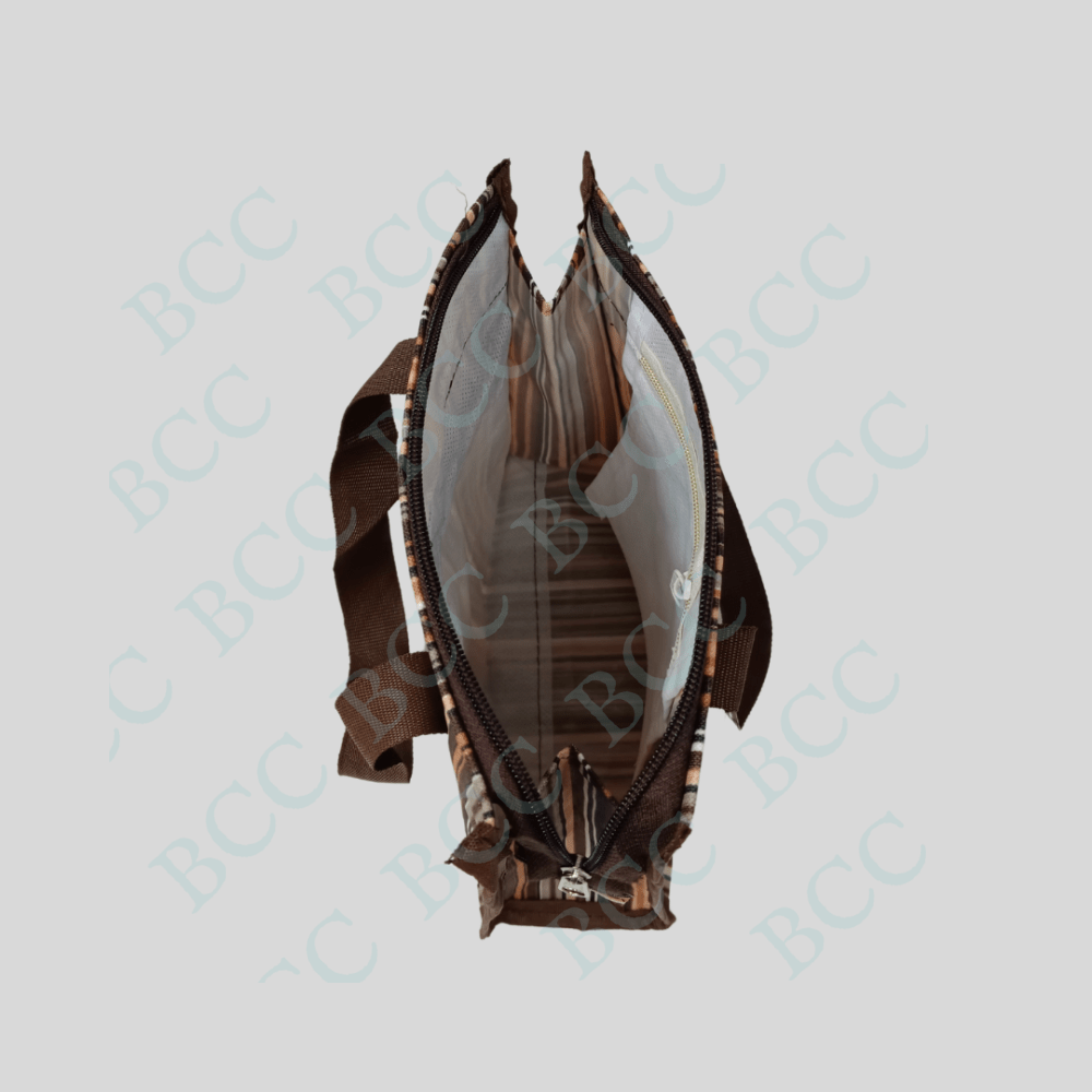 BCC Classic Tiffin/Pooja/Shopping/Jewellery Bag The Bag Made With Polyester Material For Women's - Image 5