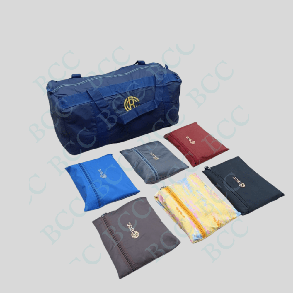 BCC CLASSIC Duffle Folding Bag Also Use For Picnic/Travel Bag for women's & Men's The Bag Made With Parachute Material Waterproof