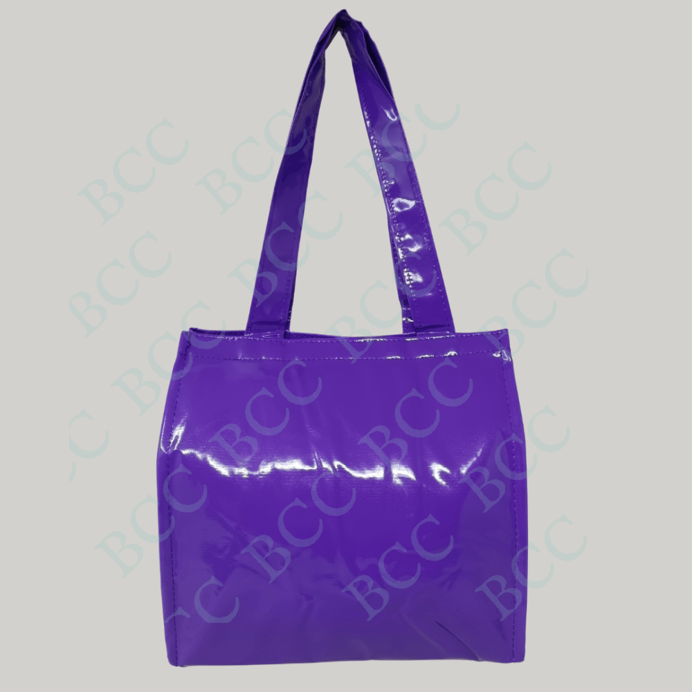 BCC Classic Lunch Box Bag Made With Pvc Material Use For Tiffin/Shopping/Grocery For Women's - Image 3