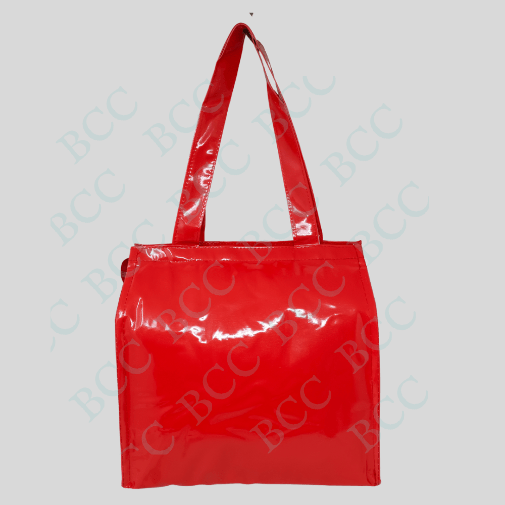 BCC Classic Printed Tiffin/Shopping/Grocery Hand Bag with Zip & Handle Made With Jelly MateriaL for Women's - Image 4