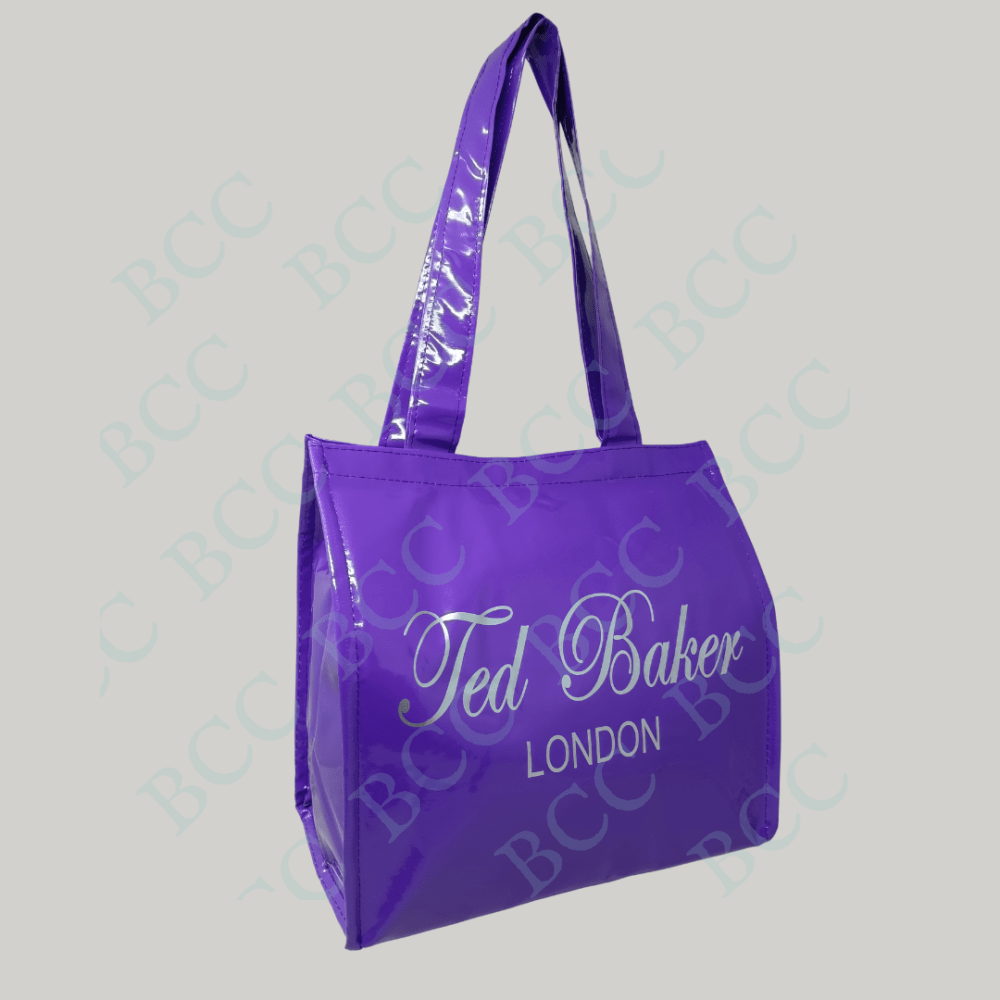 BCC Classic Lunch Box Bag Made With Pvc Material Use For Tiffin/Shopping/Grocery For Women's - Image 4
